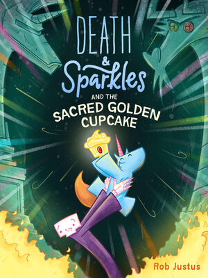 cover image of Death & Sparkles and the Sacred Golden Cupcake